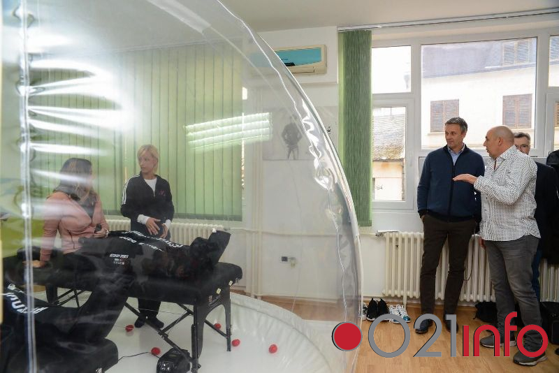 U Pokrajinskom zavodu za sport otvoren terapeutski blok i soba za oporavak sportista
