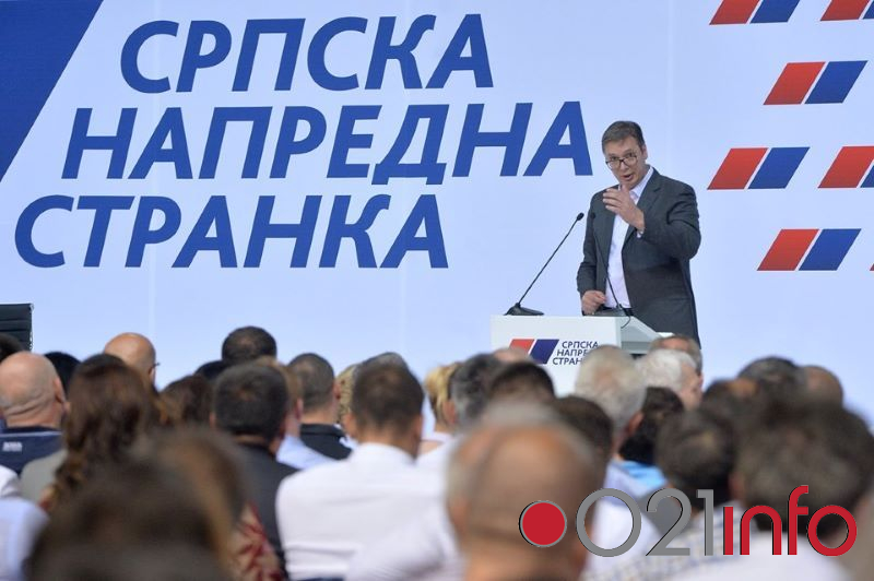 Vučić na sednici GO SNS poručio: Srbija jača nego ikada 