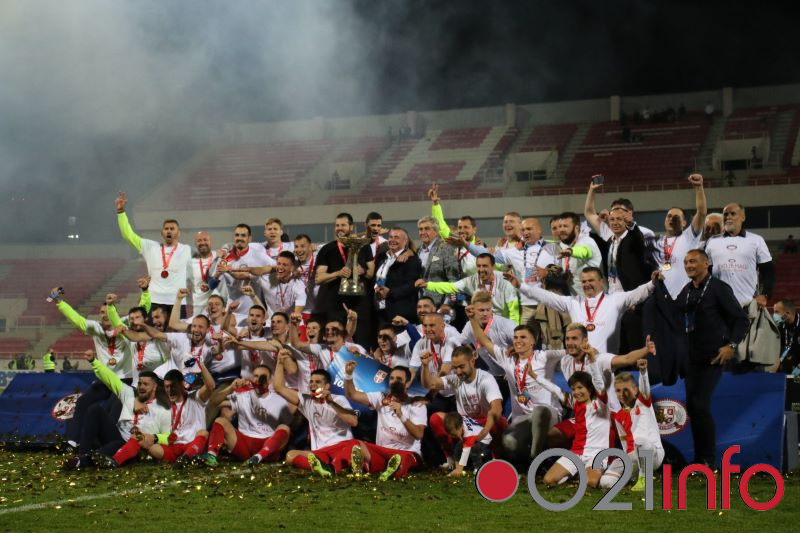Fudbaleri Vojvodine osvojili Kup Srbije, danas svečani doček